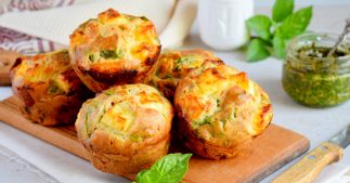 Recette bio et sans gluten : de délicieux muffins au pesto d'aneth !