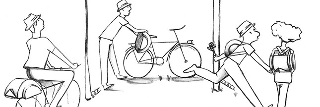 Soundary et ses sacs à dos qui facilitent les déplacements à pied ou à vélo