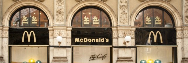 MacDonald, Milan, burger, Nutella