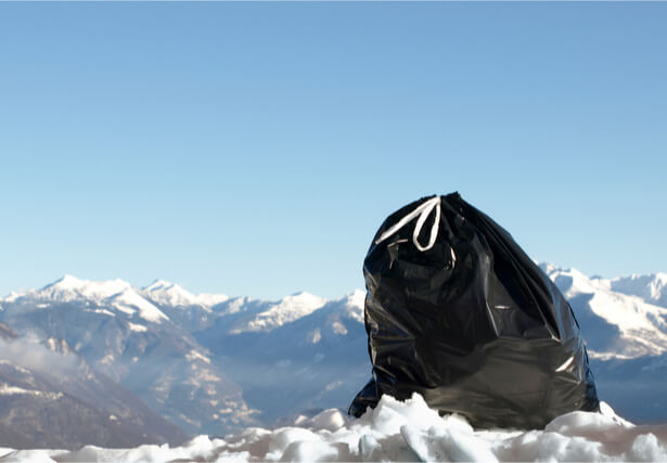 ne pas polluer la montagne