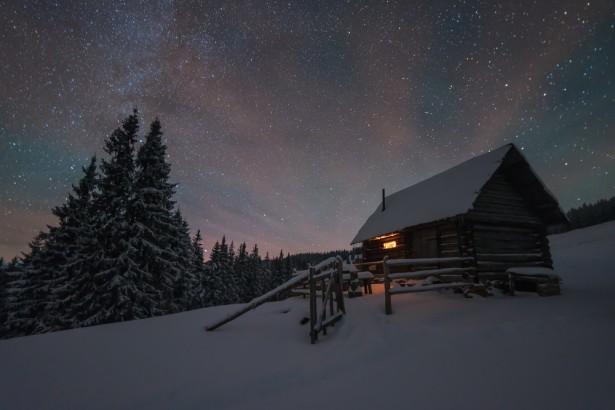 pays du père noël, sauna