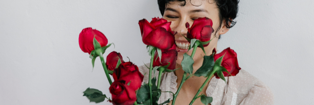 roses de la saint-valentin
