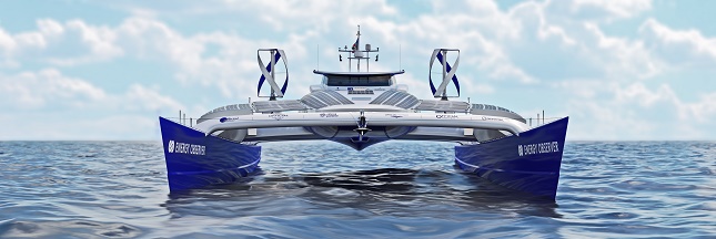 Le catamaran électrique Energy Observer mis à l’eau