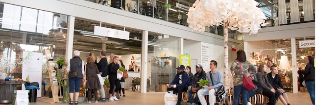 ReTuna Återbruksgalleria : la galerie commerciale 100 % recyclage en Suède
