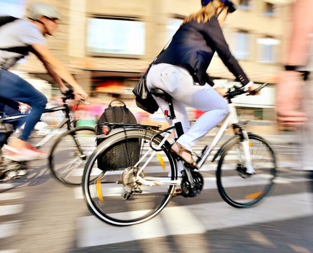 travail à vélo