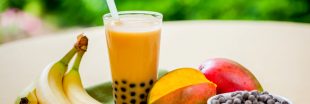 Recette bio : bubble tea maison aux fruits de saison, sans lait