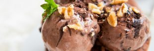 La glace tofu - chocolat croquant