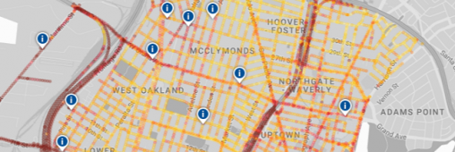 Google révèle sa première carte de la pollution de l’air, rue par rue