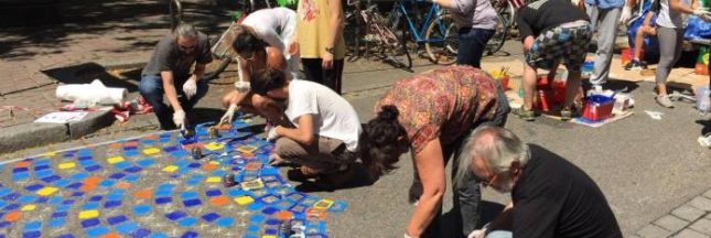 Piétonne, végétale, colorée : comment les citoyens se réapproprient une rue de Strasbourg