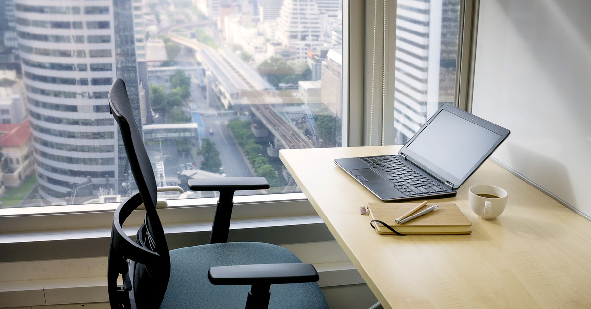 Bureau bien rangé