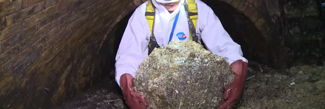 Et si on faisait du biocarburant avec le fatberg londonien ?