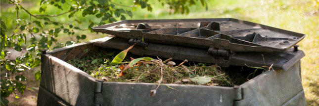Nos astuces simples pour cacher le compost dans le jardin