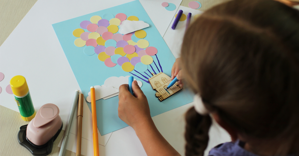 Ateliers récup' : le scrapbooking et l'origami avec les enfants