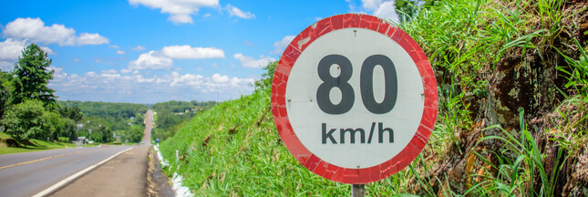 Sondage – Êtes-vous favorable à la limitation de vitesse à 80km/h ?