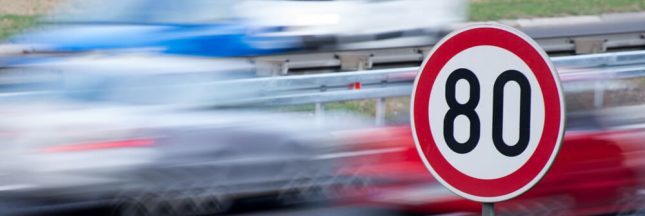 Sécurité routière : des arguments en faveur de la limitation de vitesse à 80 km/h
