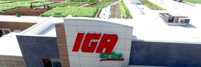 potager toit, supermarché