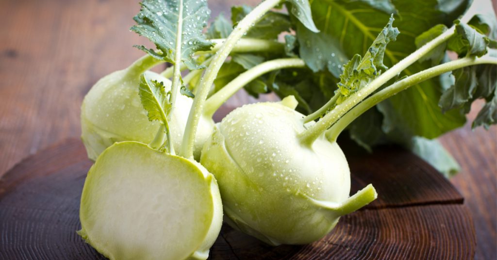 Les légumes oubliés : le chou-rave une saveur fraiche et douce