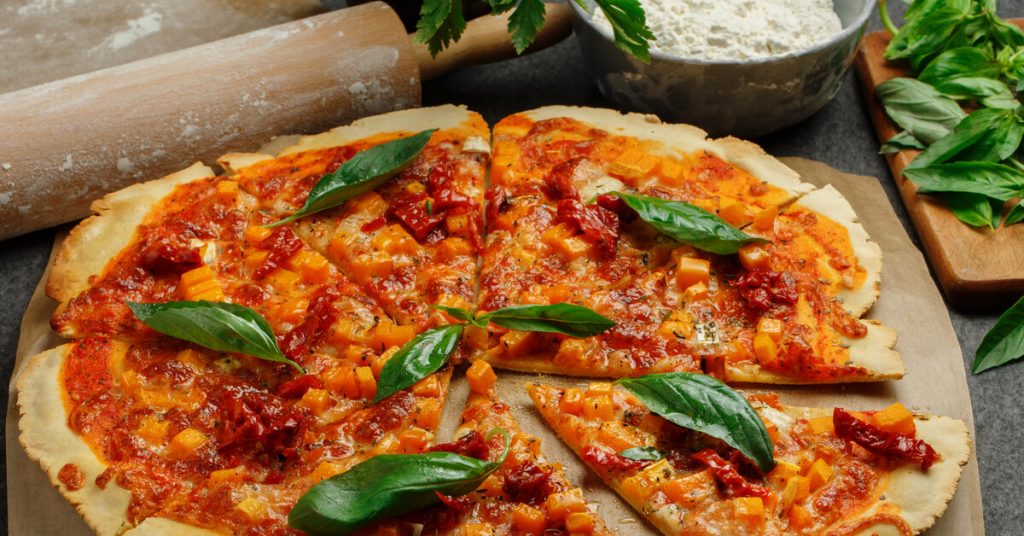 Recette de la pizza croustillante au quinoa : délicieuse et sans gluten