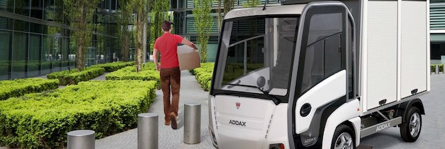 Addax, un véhicule belge utilitaire 100 % électrique