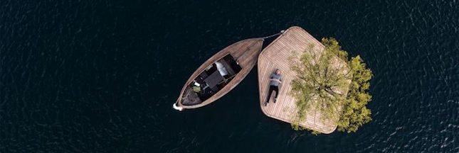 Un parc d’îles flottantes pour se relaxer dans le port de Copenhague 