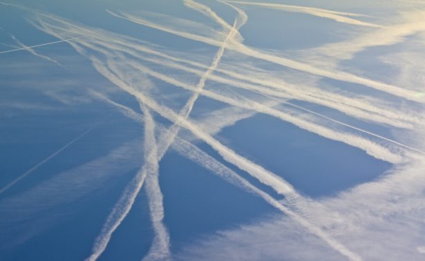 condensation avion