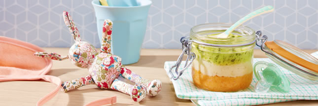 Recette Petits pots pour bébé maison