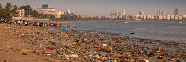 Le plastique à usage unique mis au ban à Bombay