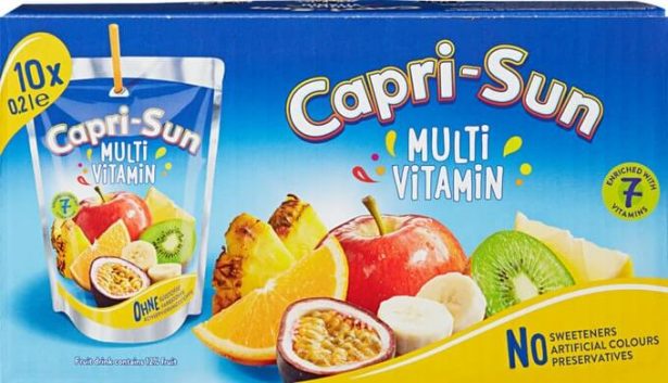 Capri-Sun : moins de sucre, toujours autant de goût