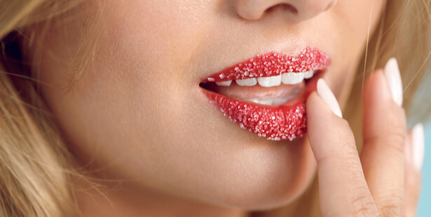 astuces beauté sucre lèvres