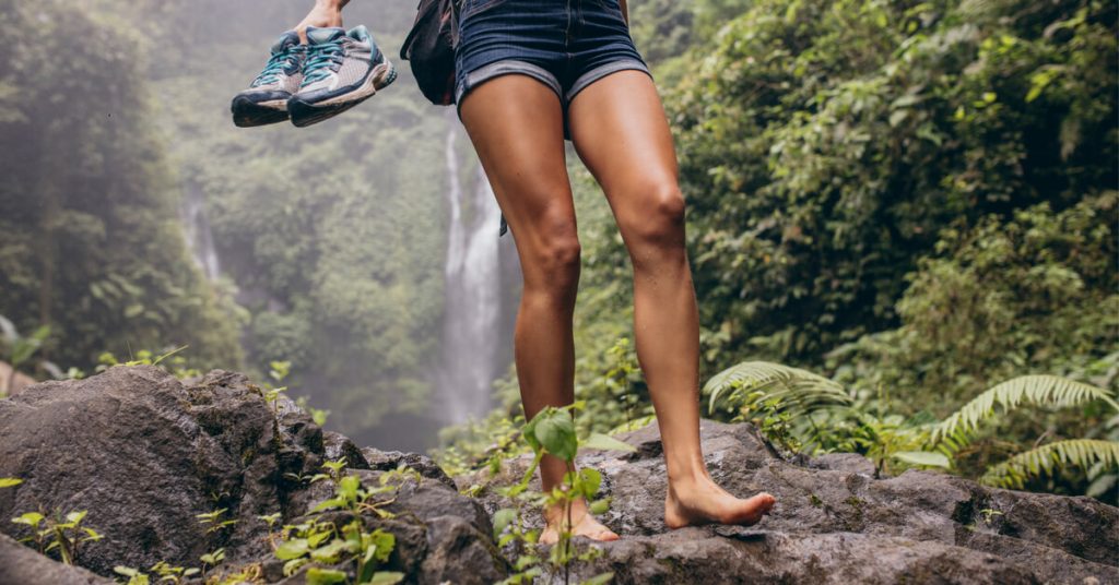 Restez en forme : marchez pieds nus !