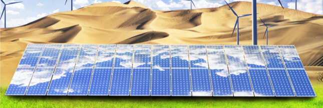 Et si les installations solaires et éoliennes pouvaient aider à reverdir le Sahara ?