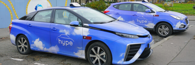 Paris se dotera de 500 nouveaux taxis à hydrogène d’ici 2020
