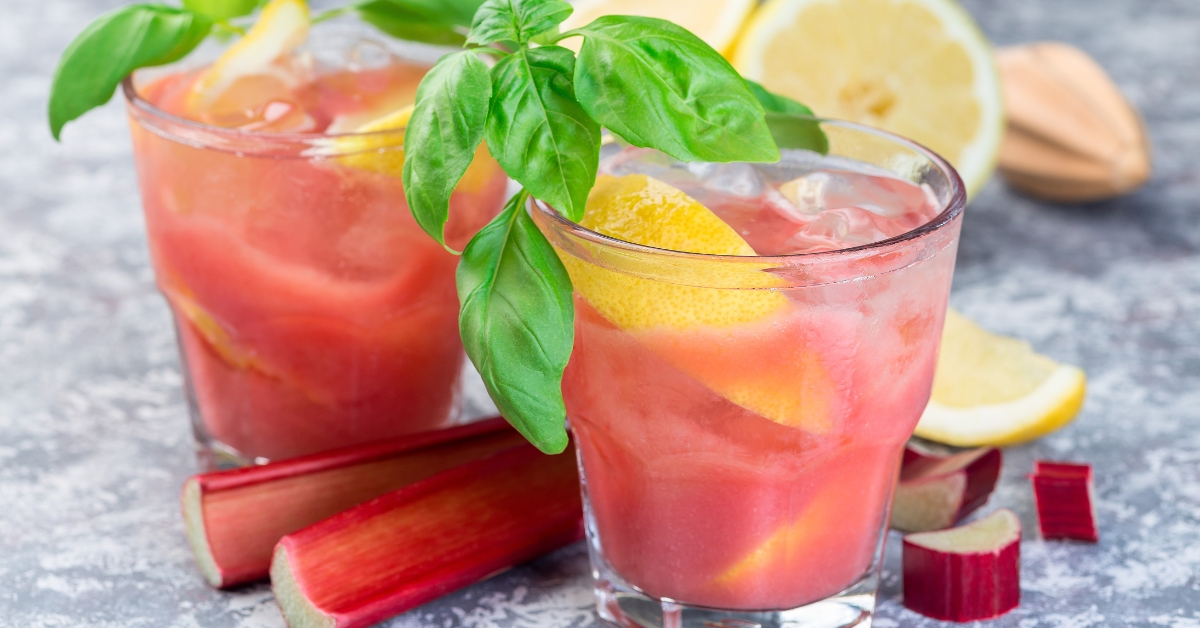 Jus de rhubarbe : bienfaits nombreux pour notre santé