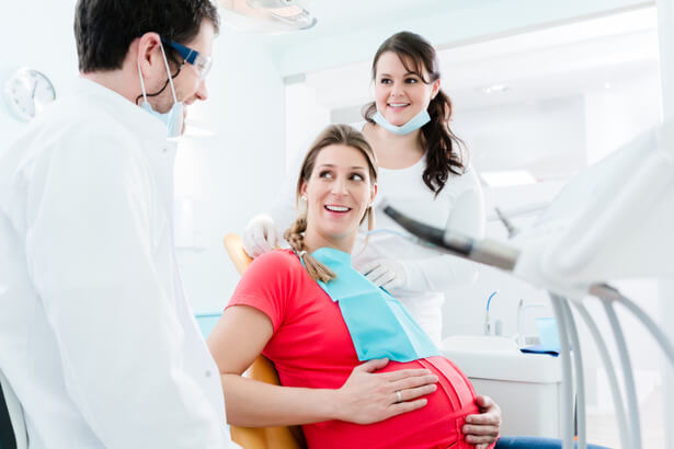 enceinte dentiste 