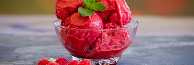 sorbet framboise recette