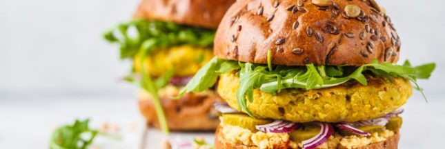 Des burgers végans
