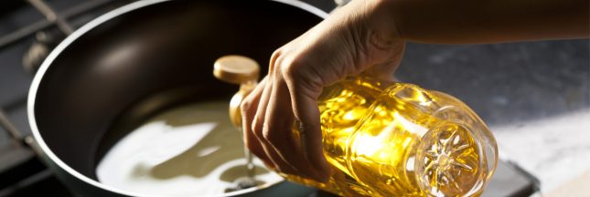 où jeter l'huile de friture