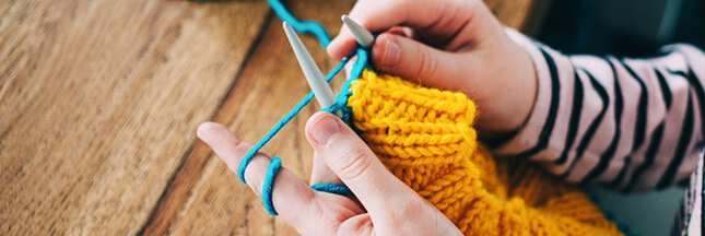 Laine à tricoter : le tricot passe au vert