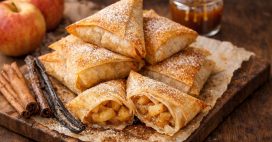 Croustillants vanillés : bricks aux pommes fondantes vanille-cannelle