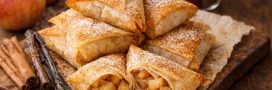 Croustillants vanillés : bricks aux pommes fondantes vanille-cannelle