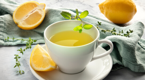thé vert citron