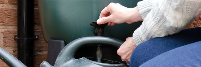 Un récupérateur d'eau de pluie, ça se nettoie aussi !
