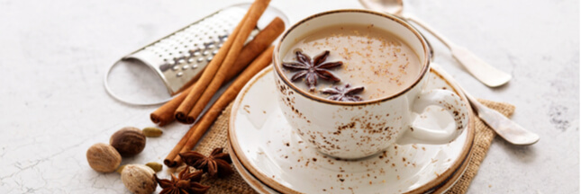 Recette boisson chaude cocooning : le Masala Chai