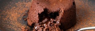 Recette bio : un délicieux fondant chocolat, coeur praliné-noisette !