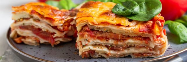 Recette bio et délicieuse : lasagnes végétariennes aux légumes !