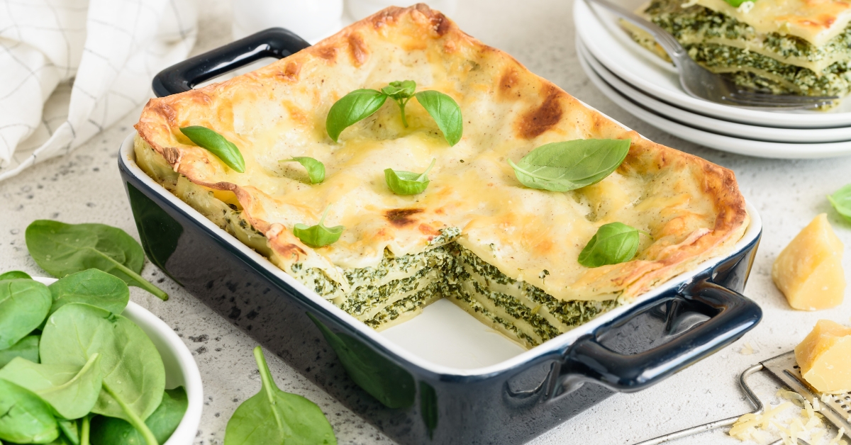 Les lasagnes végétariennes Les lasagnes végétariennes