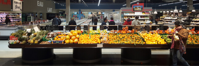 Confinement : les supermarchés passent aux fruits et légumes 100 % français