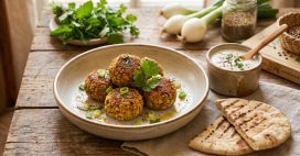Recette : les boulettes de lentilles brunes au cumin