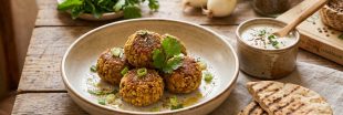 Recette : les boulettes de lentilles brunes au cumin