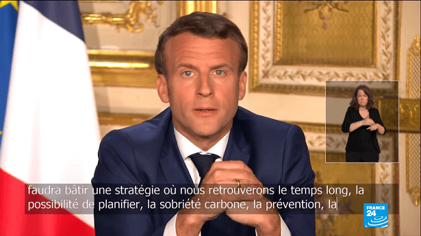 discours macron ecologique